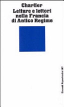 Copertina  Letture e lettori nella Francia di Antico Regime
