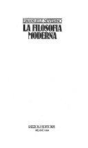Copertina  La filosofia moderna